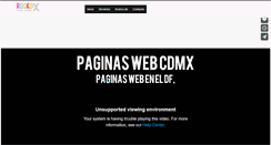 Desktop Screenshot of paginasweb.mobi