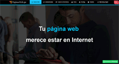 Desktop Screenshot of paginasweb.pe